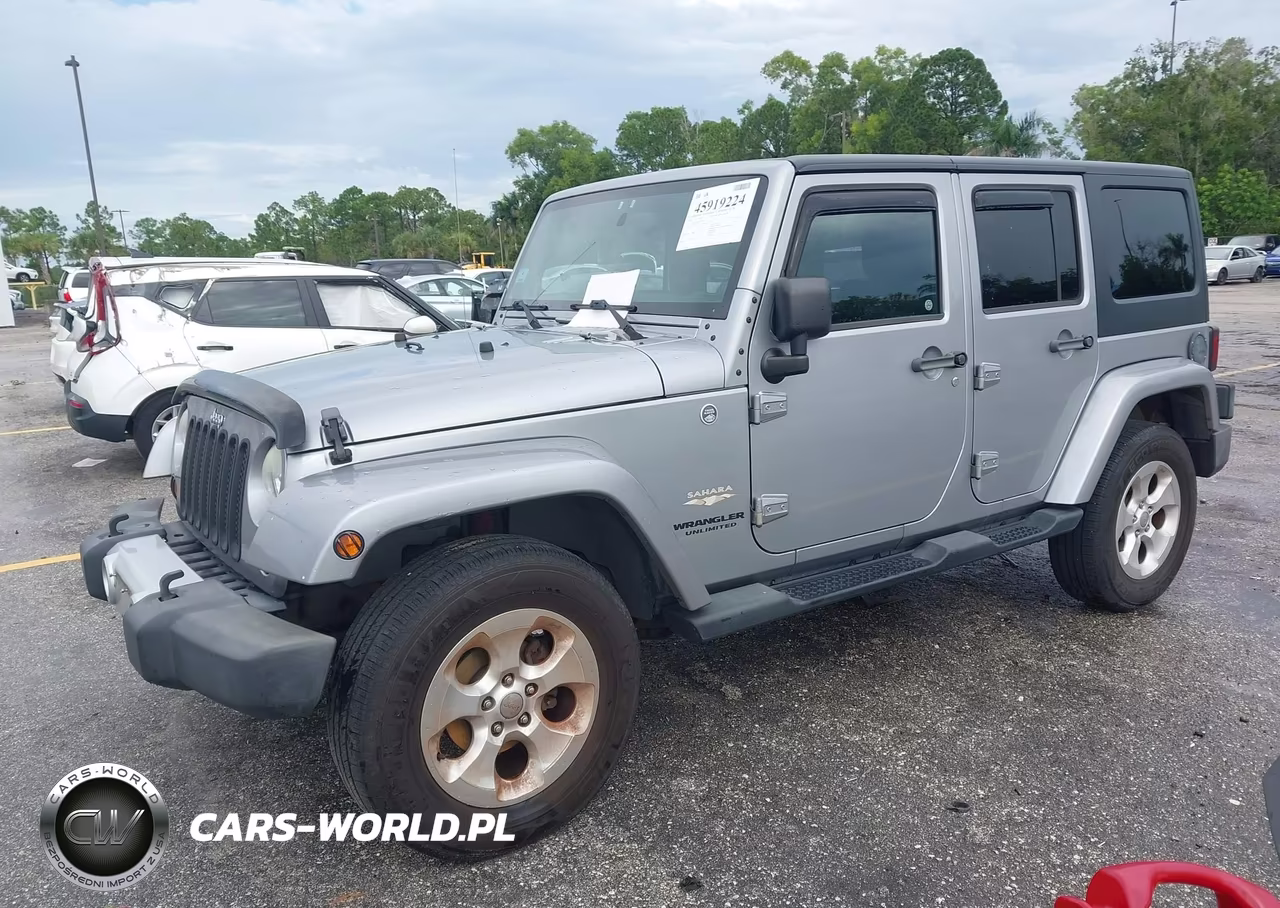 2013 Jeep Wrangler Unlimited Sahara VIN:1C4BJWEG0DL626747 - 2