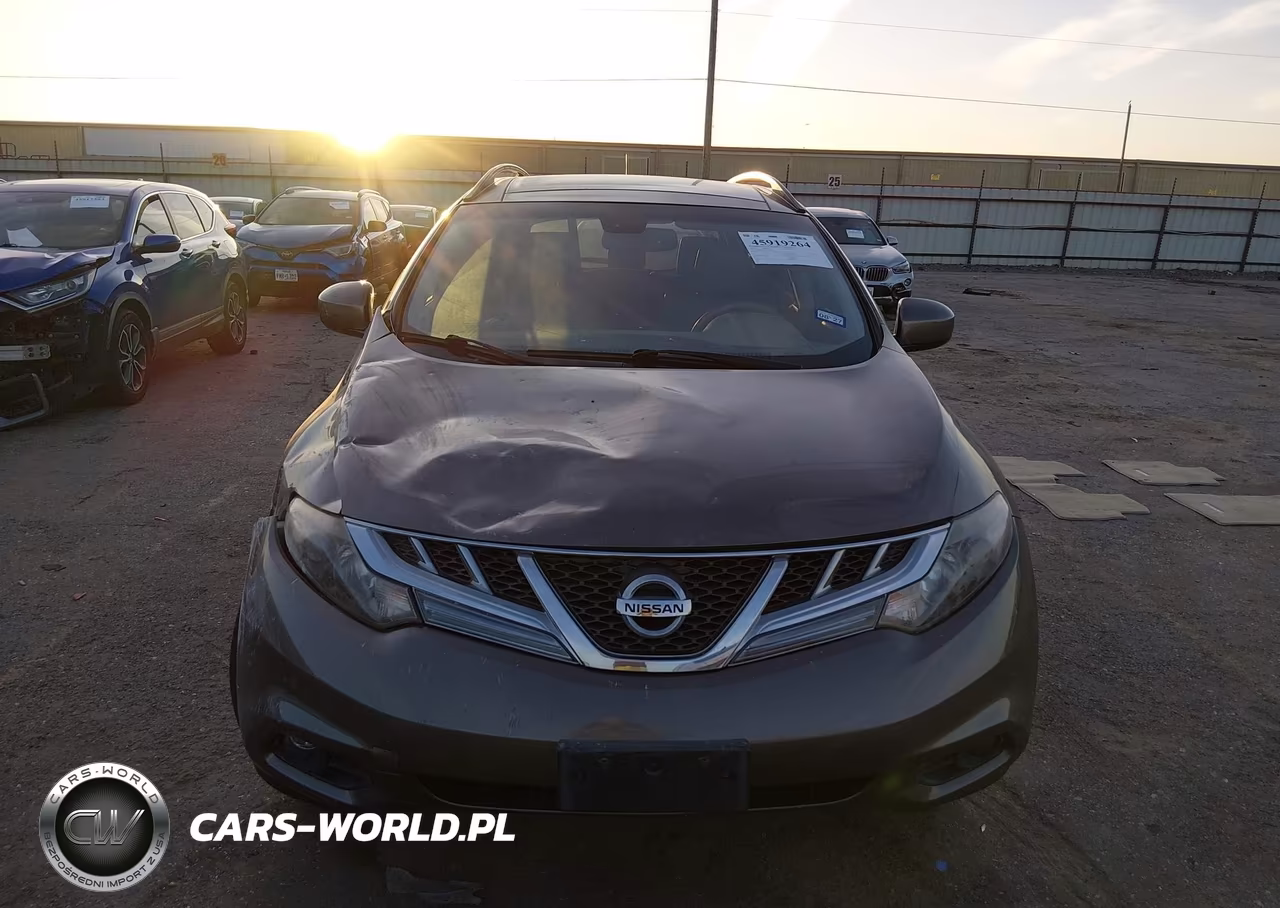 2011 Nissan Murano Sl VIN:JN8AZ1MU7BW066112 - 12