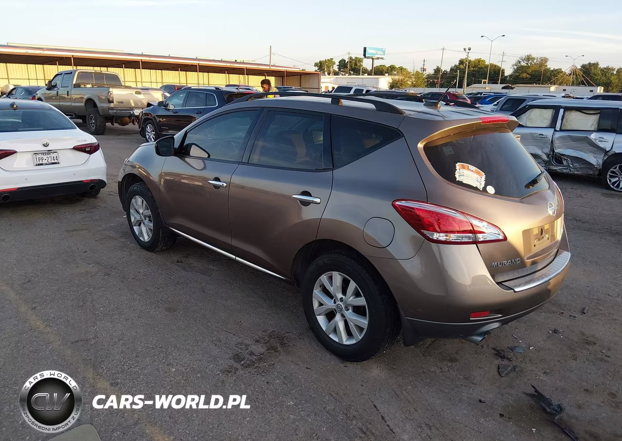 2011 Nissan Murano Sl VIN:JN8AZ1MU7BW066112 - 3