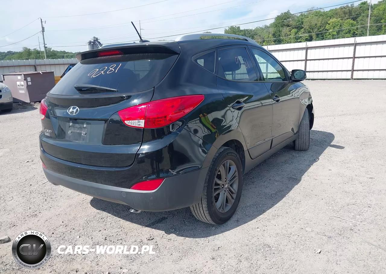 2014 Hyundai Tucson Se VIN:KM8JU3AG9EU879550 - 4