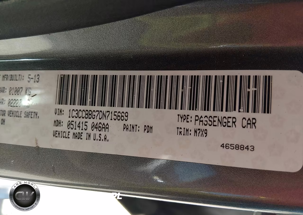 2013 Chrysler 200 Touring VIN:1C3CCBBG7DN715669 - 9