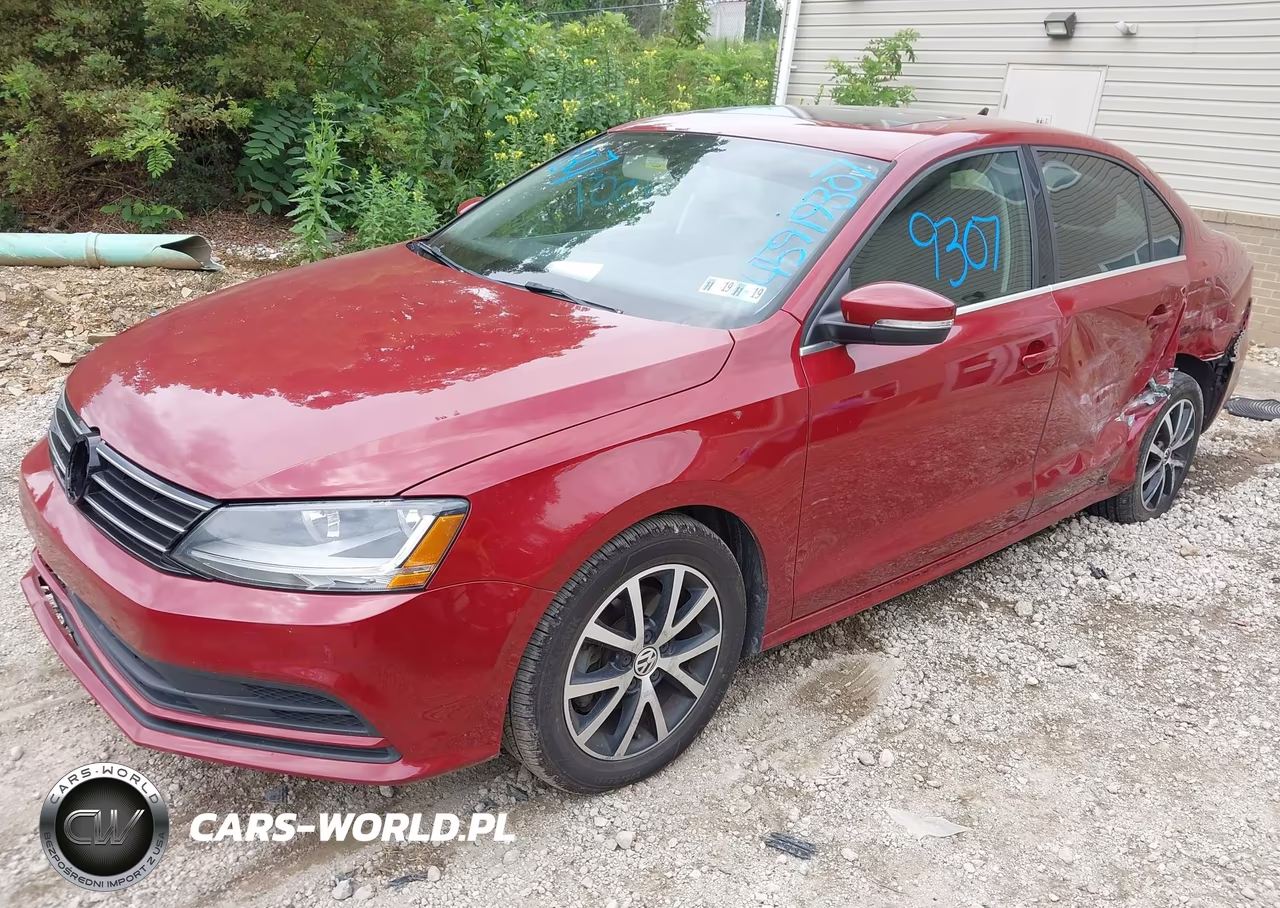 2017 Volkswagen Jetta 1.4T Se VIN:3VWDB7AJ1HM377731 - 2
