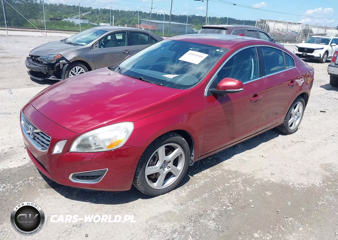 2013 Volvo S60 T5 VIN:YV1612FS5D1226587 - 2