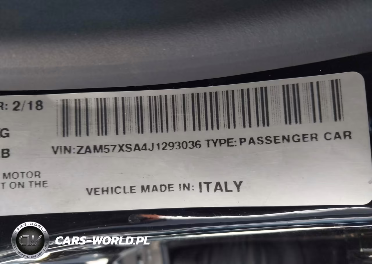 2018 Maserati Ghibli VIN:ZAM57XSA4J1293036 - 9