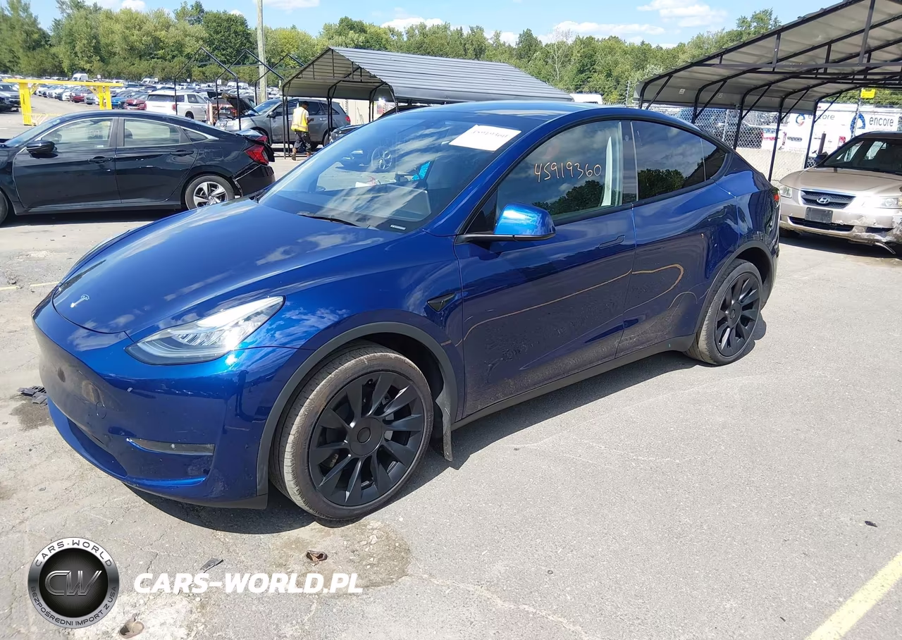 2023 Tesla Model Y Awd-Long Range Dual Motor All-Wheel Drive VIN:7SAYGDEEXPA074869 - 2