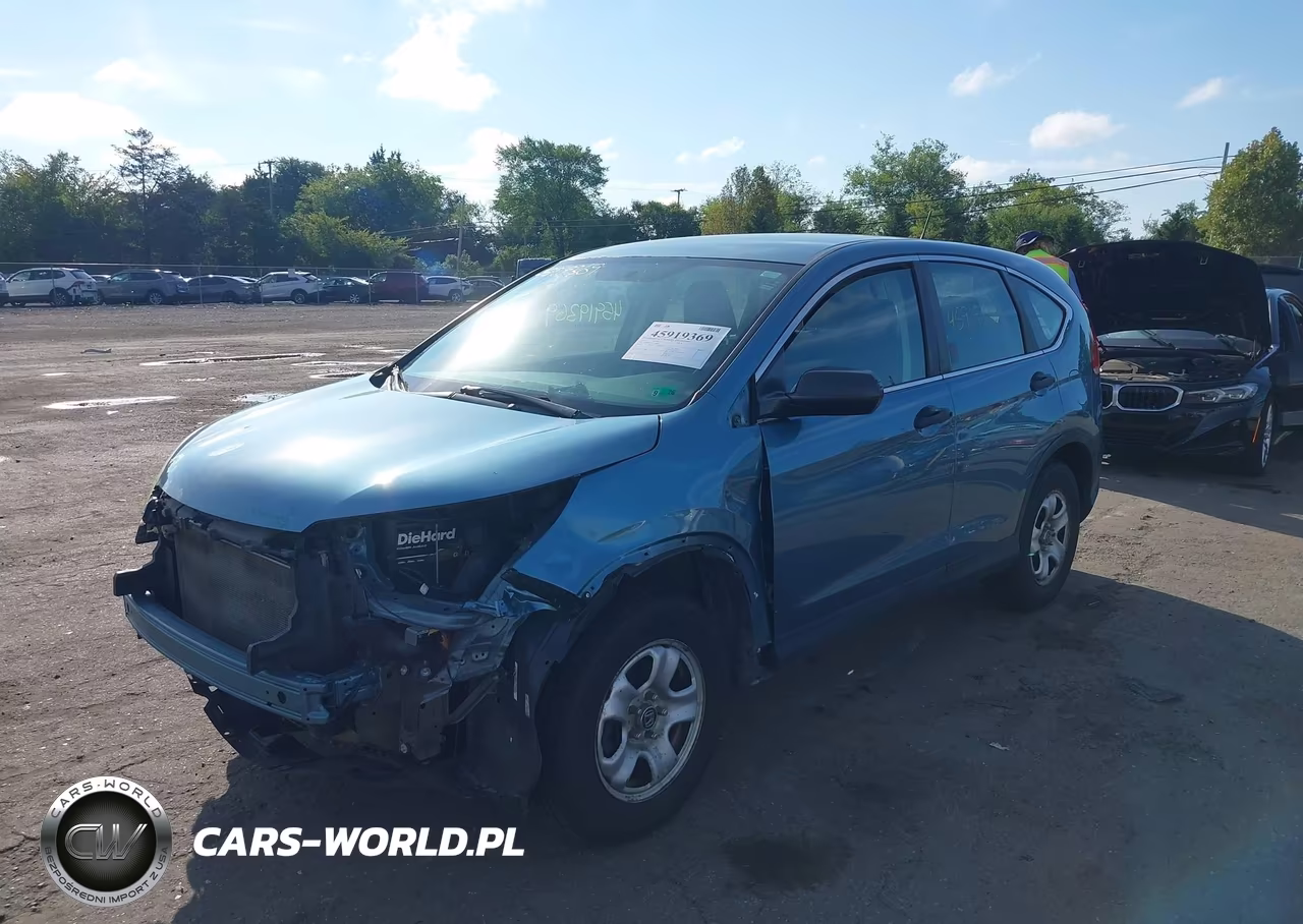 2014 Honda Cr-V Lx VIN:5J6RM4H31EL006651 - 2