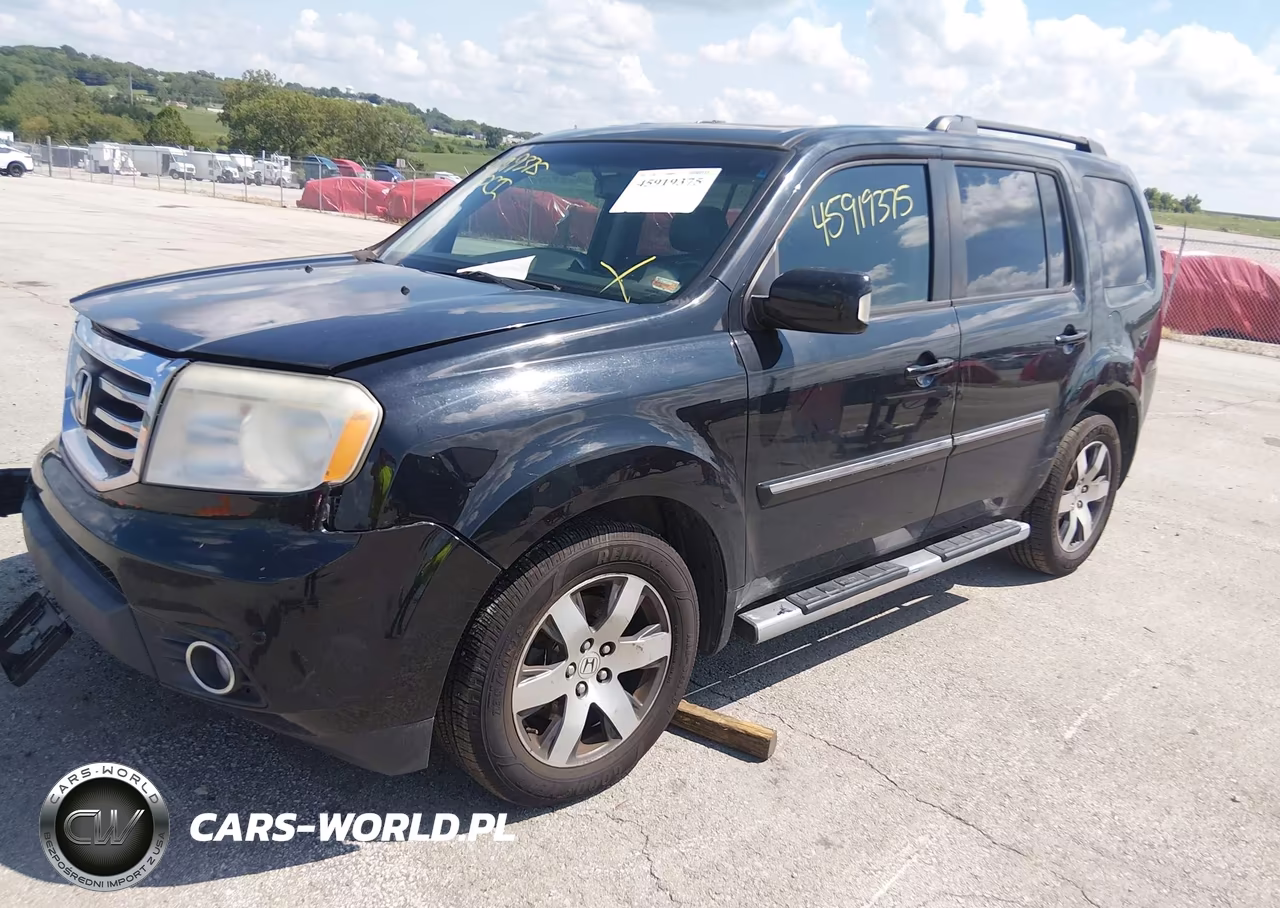 2012 Honda Pilot Touring VIN:5FNYF4H95CB071891 - 2