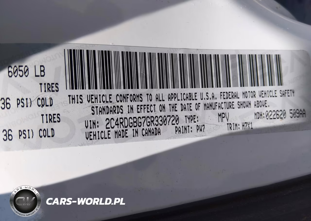 2016 Dodge Grand Caravan American Value Pkg VIN:2C4RDGBG7GR330720 - 9