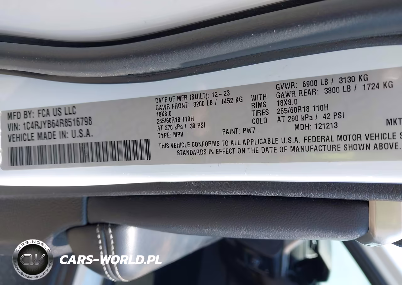 2024 Jeep Grand Cherokee 4Xe VIN:1C4RJYB64R8516798 - 9