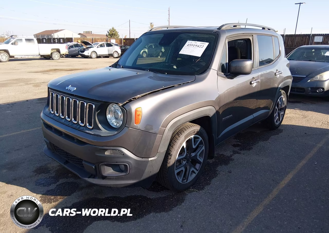 2018 Jeep Renegade Latitude Fwd VIN:ZACCJABB0JPG79889 - 2