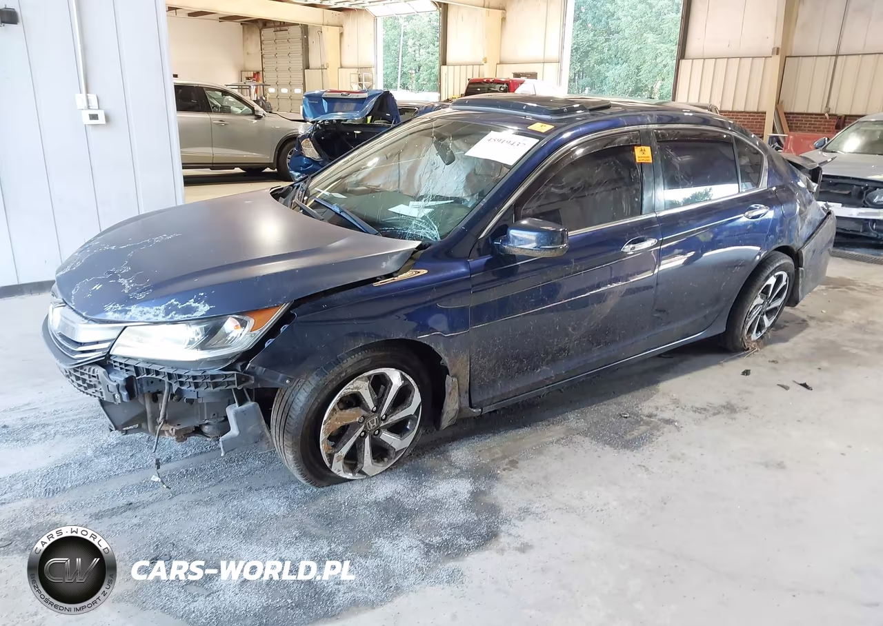 2016 Honda Accord Ex VIN:1HGCR2F75GA178558 - 2