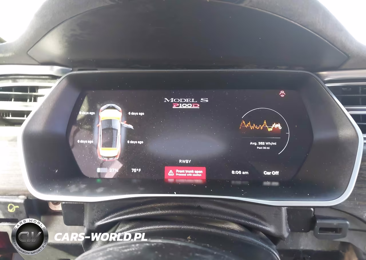2014 Tesla Model S P85D VIN:5YJSA1H28EFP62681 - 7