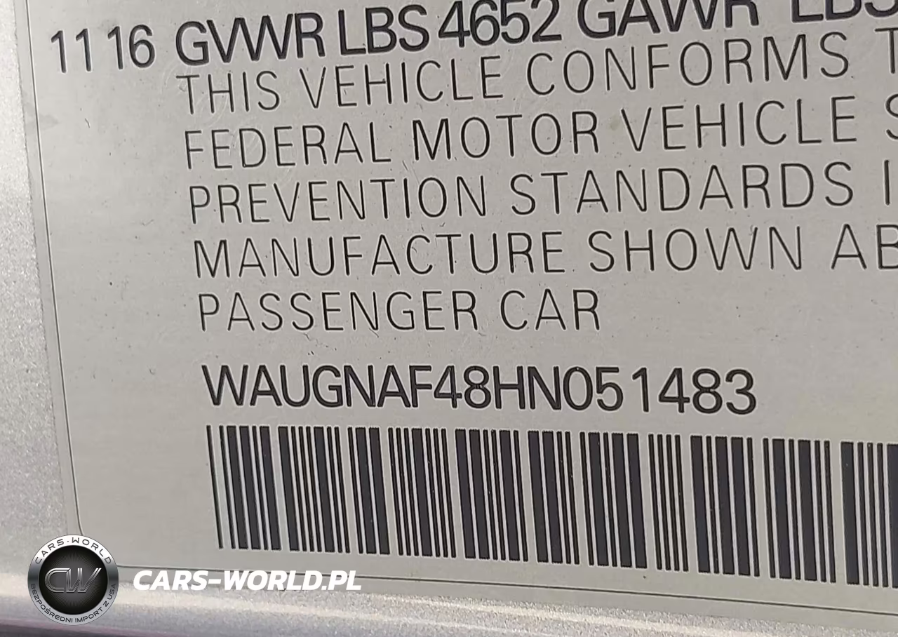2017 Audi A4 2.0T Premium VIN:WAUGNAF48HN051483 - 9