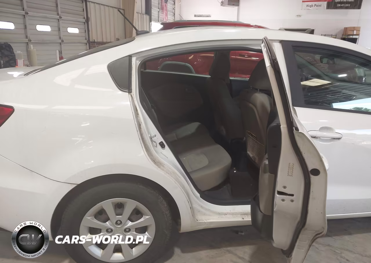 2016 Kia Rio Lx VIN:KNADM4A36G6686121 - 8