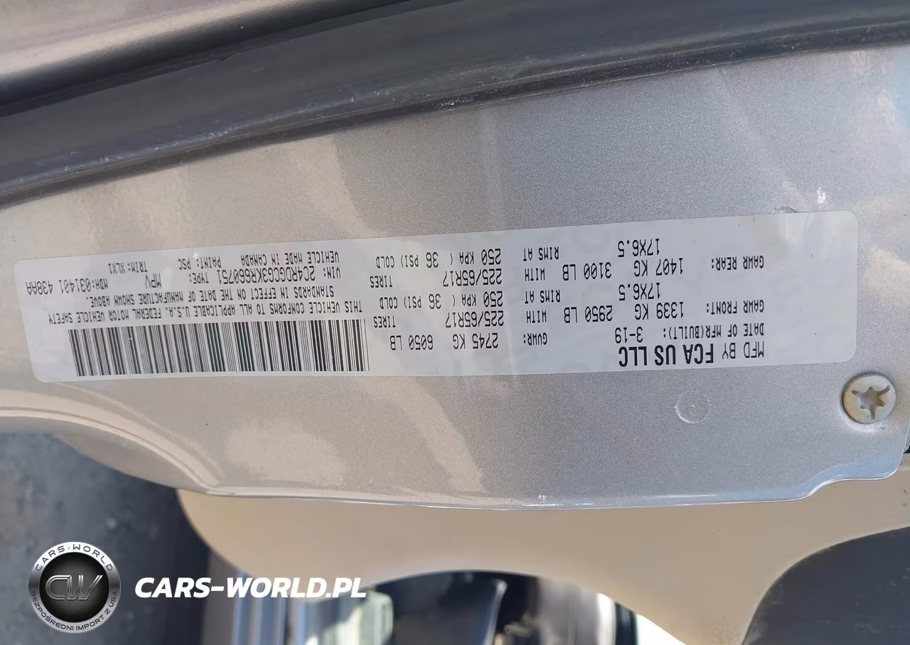 2019 Dodge Grand Caravan Sxt VIN:2C4RDGCG3KR660751 - 9