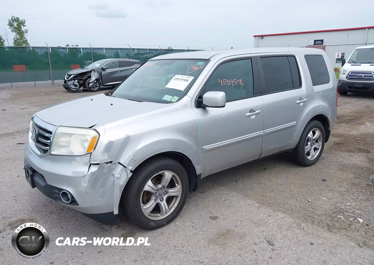 2013 Honda Pilot Ex VIN:5FNYF4H48DB011898 - 2