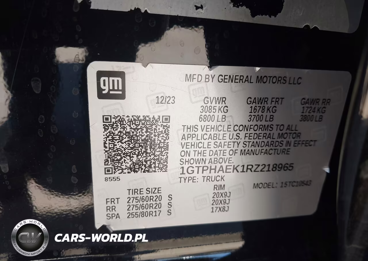 2024 GMC Sierra 1500 2Wd Short Box Pro VIN:1GTPHAEK1RZ218965 - 9
