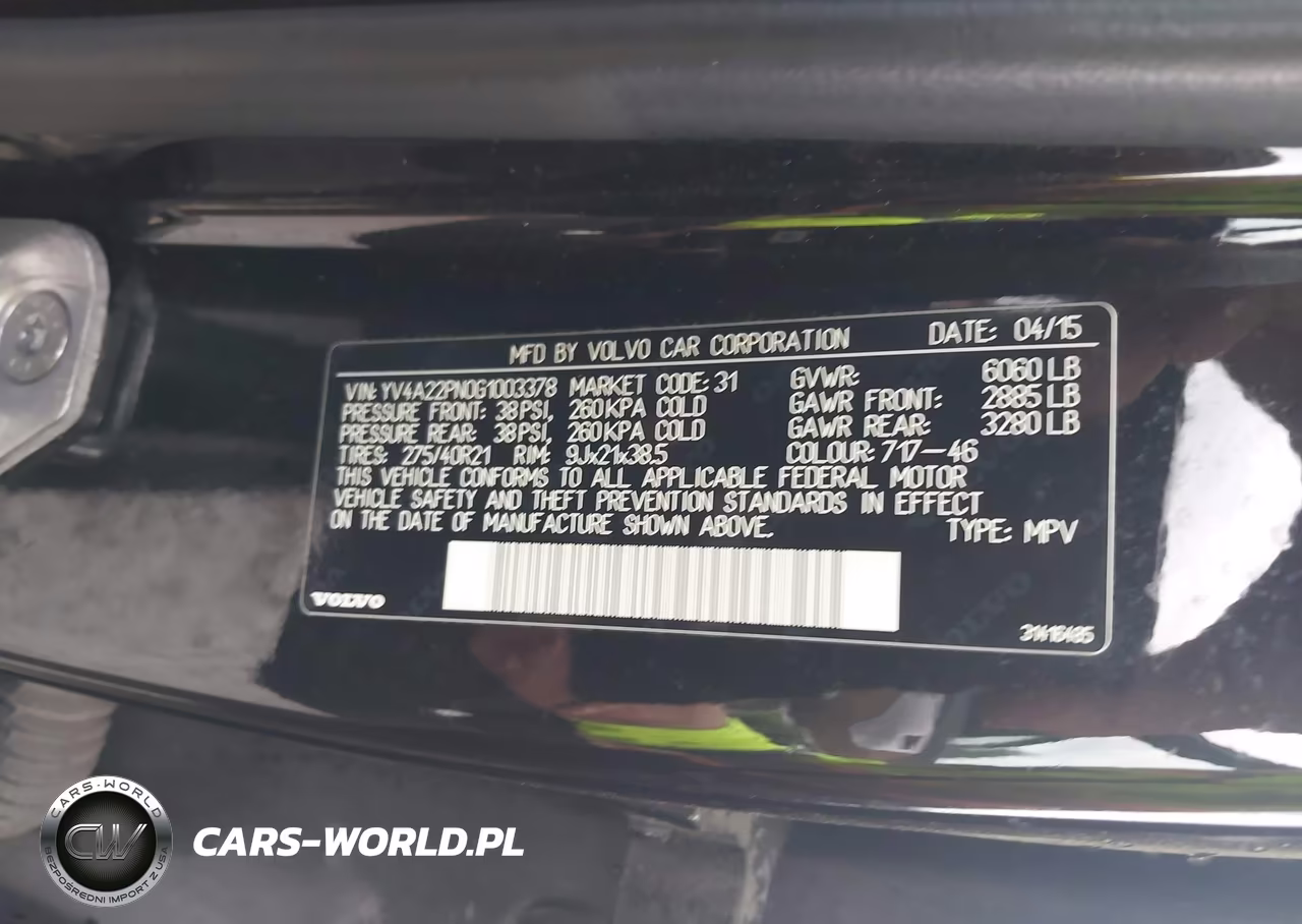 2016 Volvo Xc90 T6 First Edition VIN:YV4A22PN0G1003378 - 9