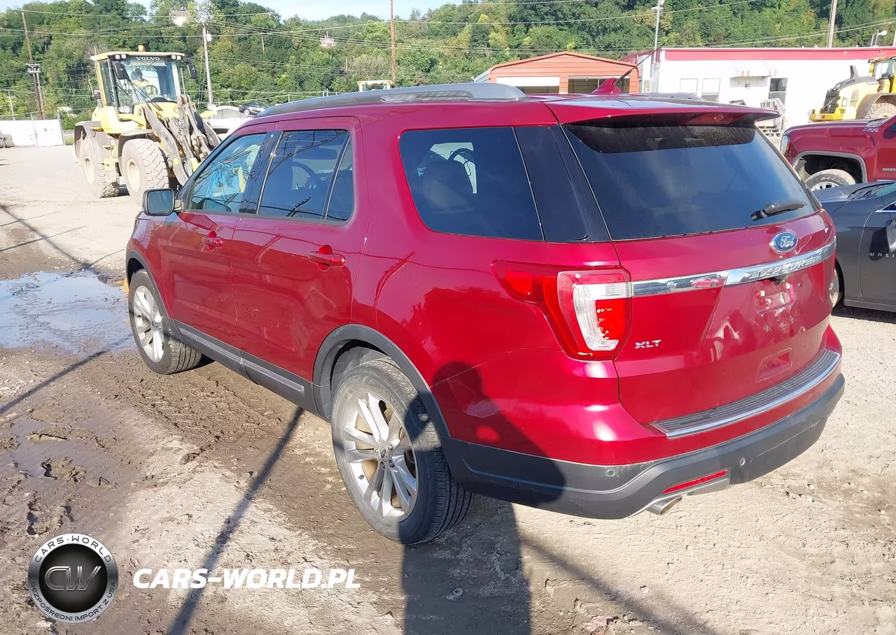 2018 Ford Explorer Xlt VIN:1FM5K8D87JGA65222 - 3