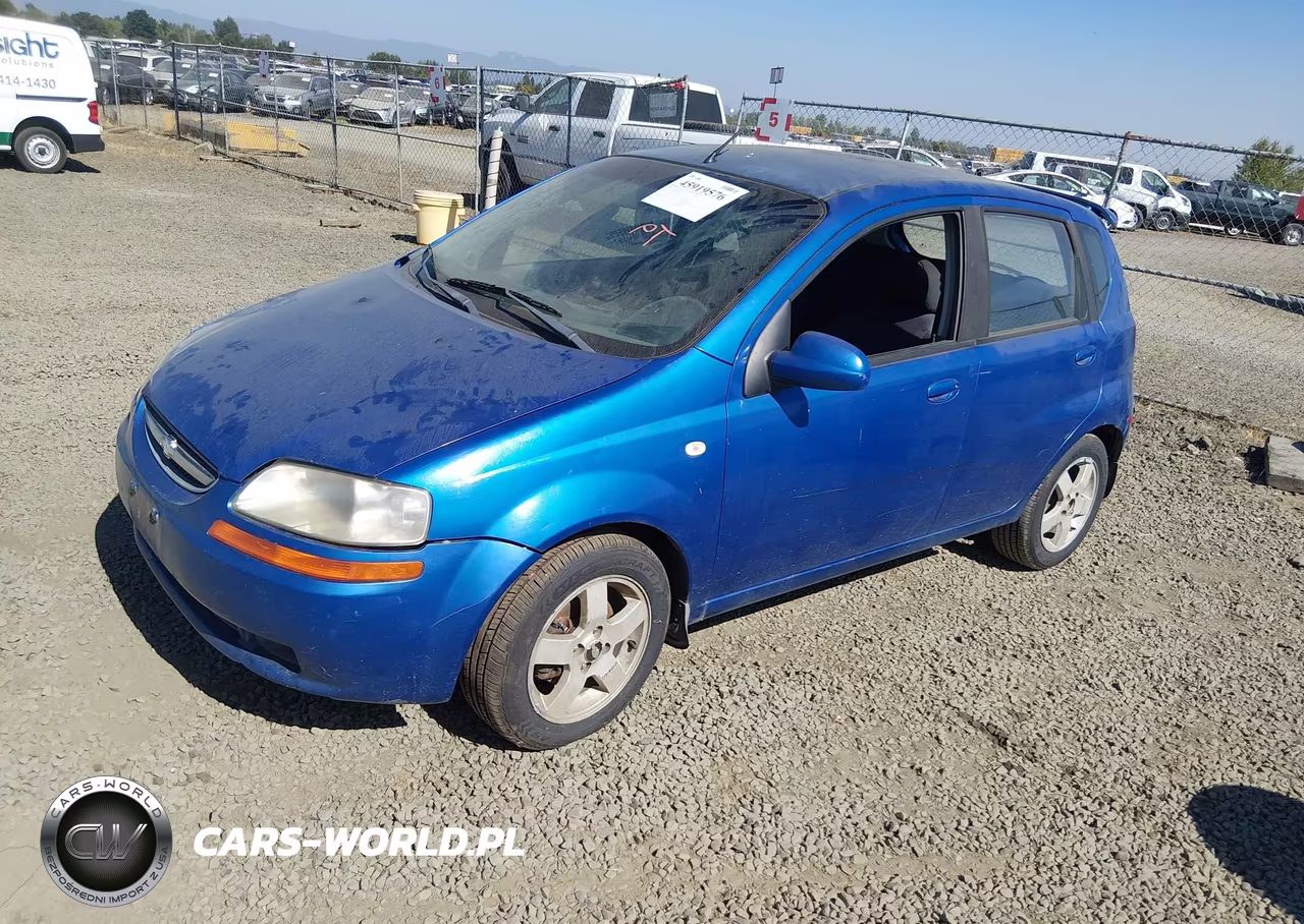 2006 Chevrolet Aveo Ls VIN:KL1TD66676B532110 - 2
