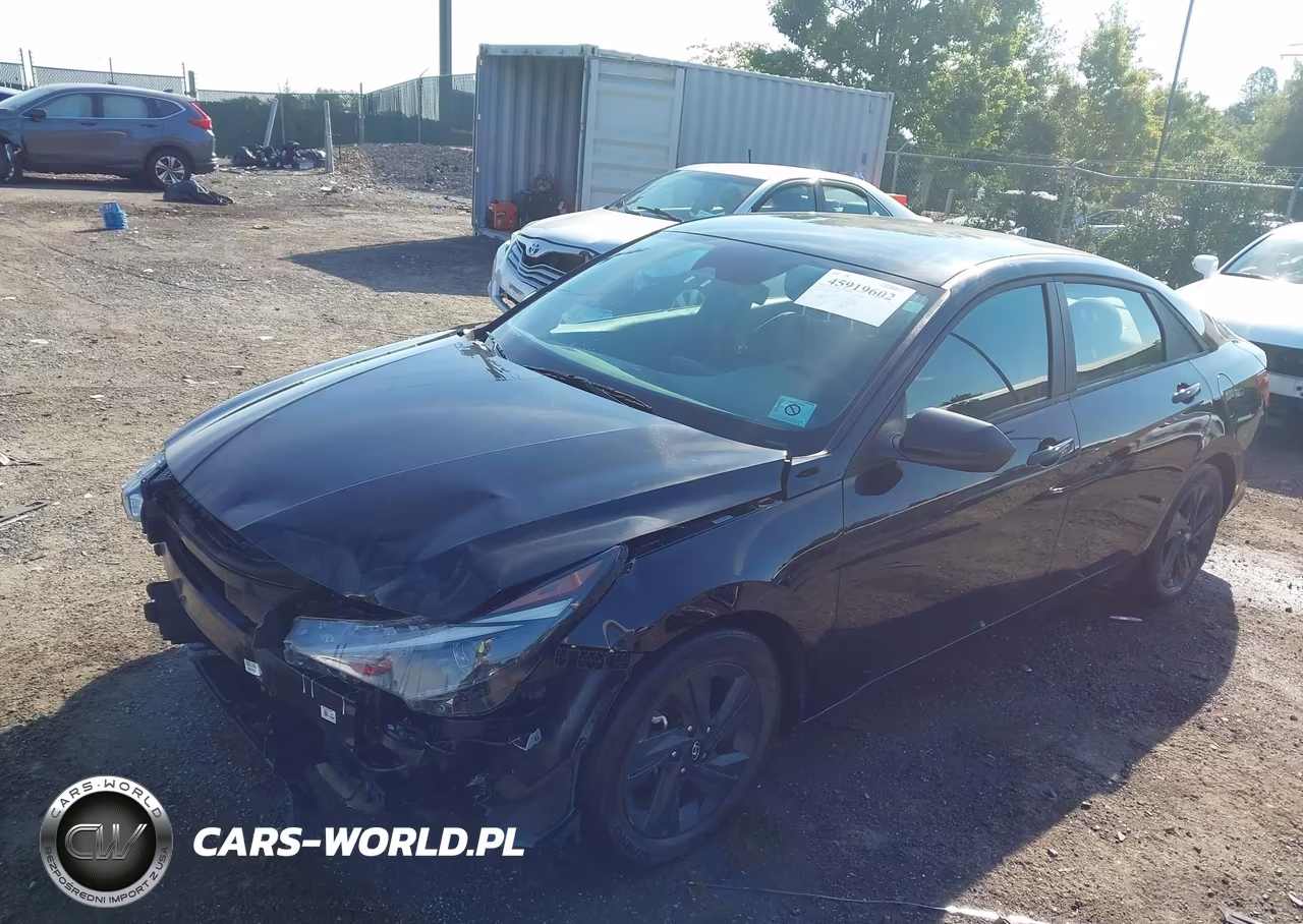 2023 Hyundai Elantra Sel VIN:KMHLM4AG4PU377921 - 2