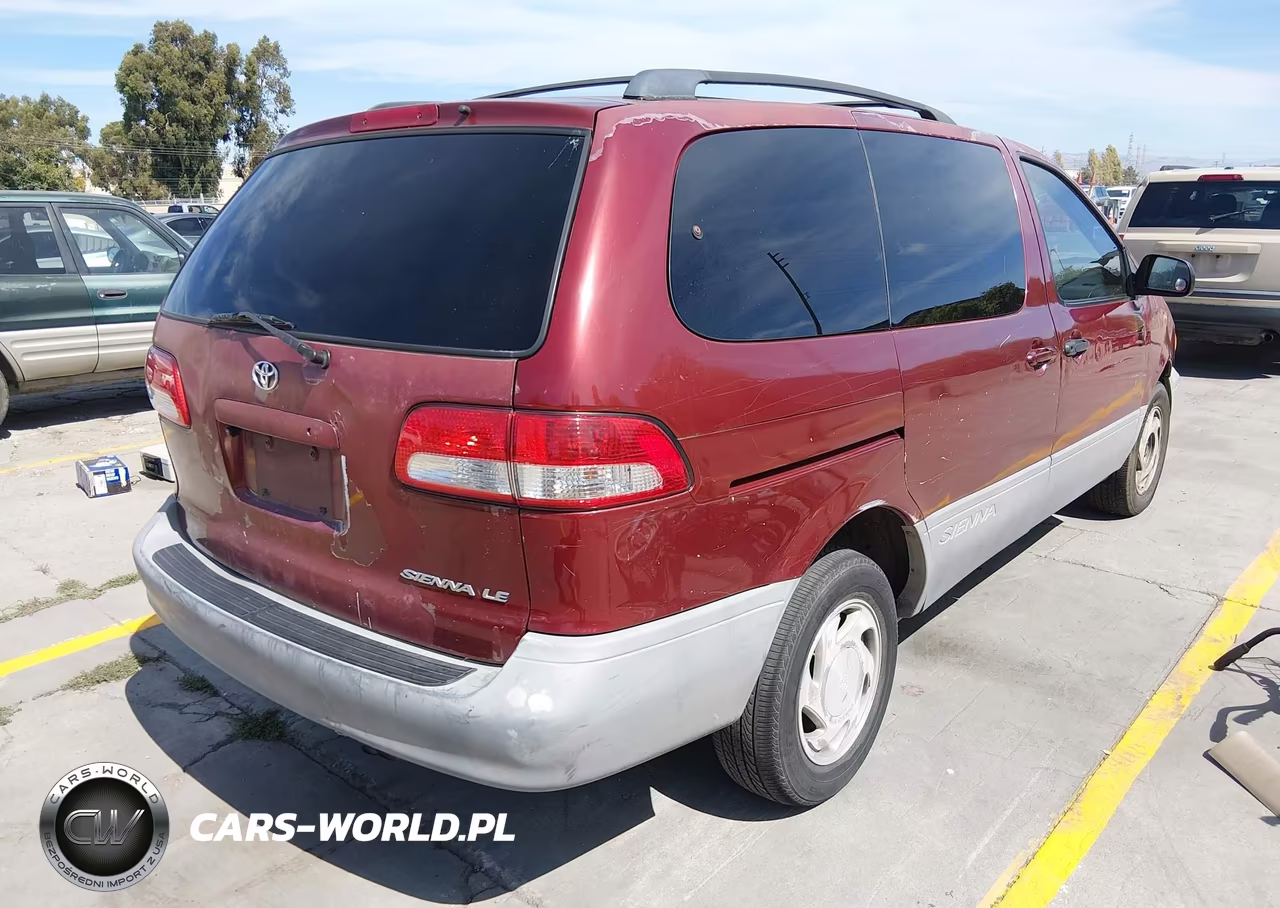 2001 Toyota Sienna Le VIN:4T3ZF13C71U384860 - 4