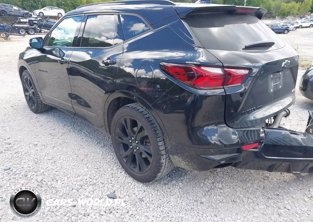 2021 Chevrolet Blazer Awd Rs VIN:3GNKBKRS1MS544838 - 3