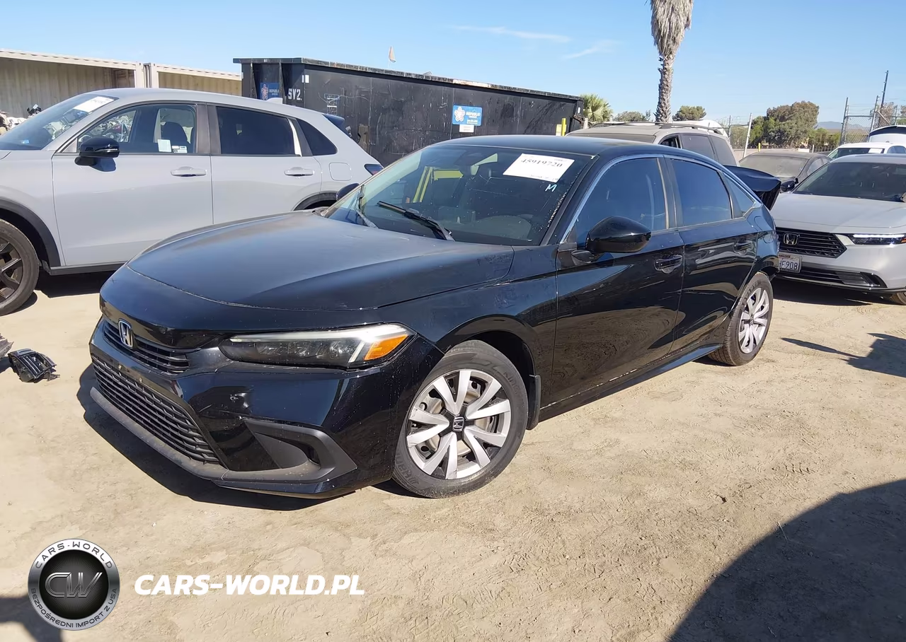 2022 Honda Civic Lx VIN:2HGFE2F22NH553768 - 2