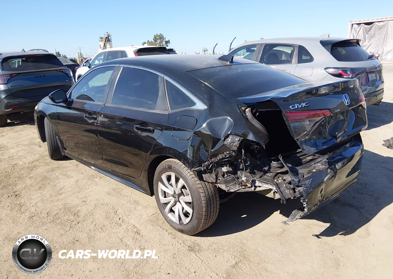 2022 Honda Civic Lx VIN:2HGFE2F22NH553768 - 3