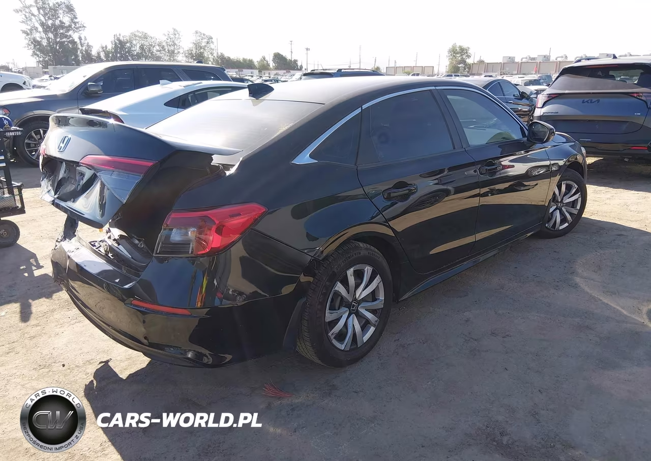 2022 Honda Civic Lx VIN:2HGFE2F22NH553768 - 4