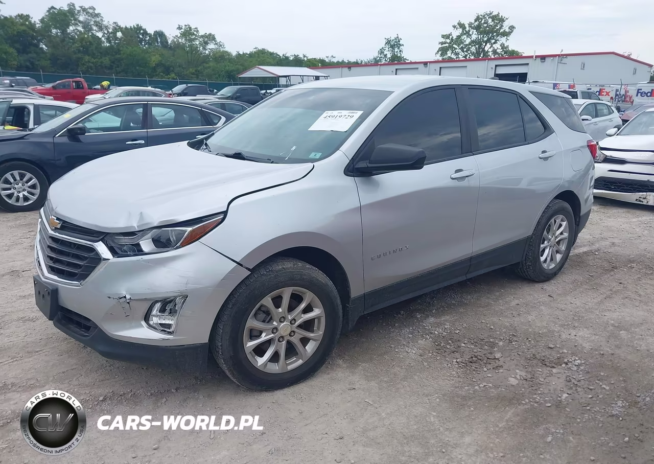 2021 Chevrolet Equinox Awd Ls VIN:3GNAXSEV3MS179432 - 2