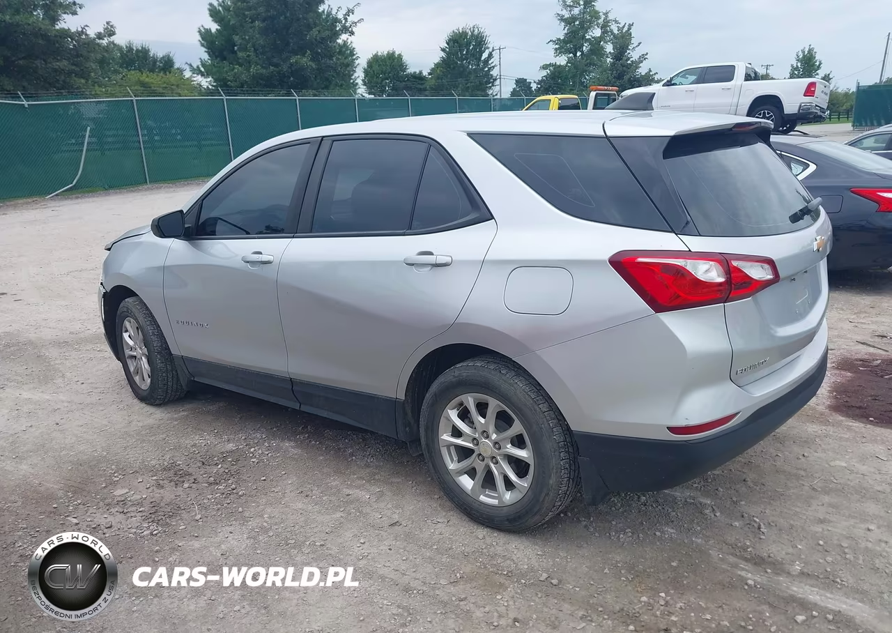 2021 Chevrolet Equinox Awd Ls VIN:3GNAXSEV3MS179432 - 3
