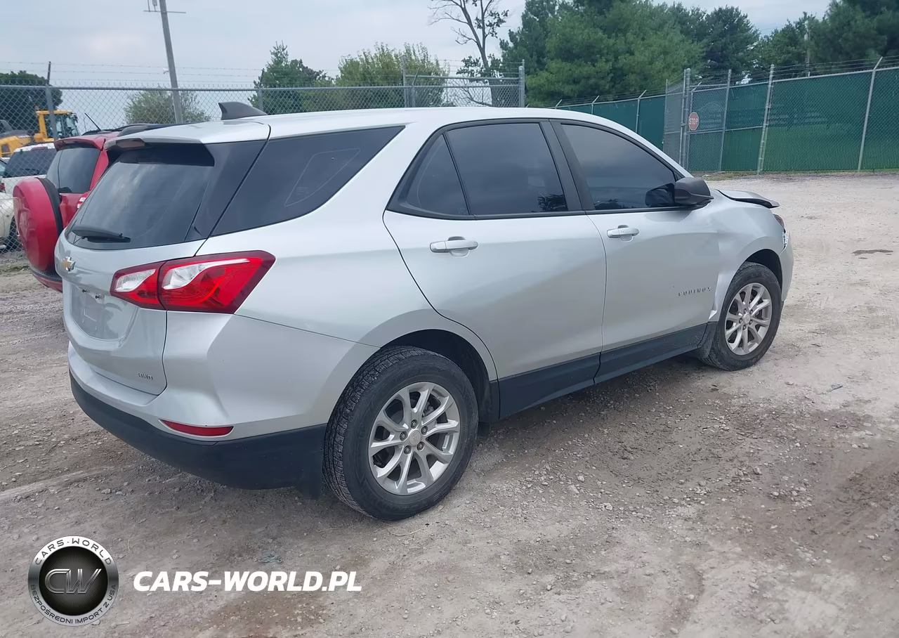 2021 Chevrolet Equinox Awd Ls VIN:3GNAXSEV3MS179432 - 4