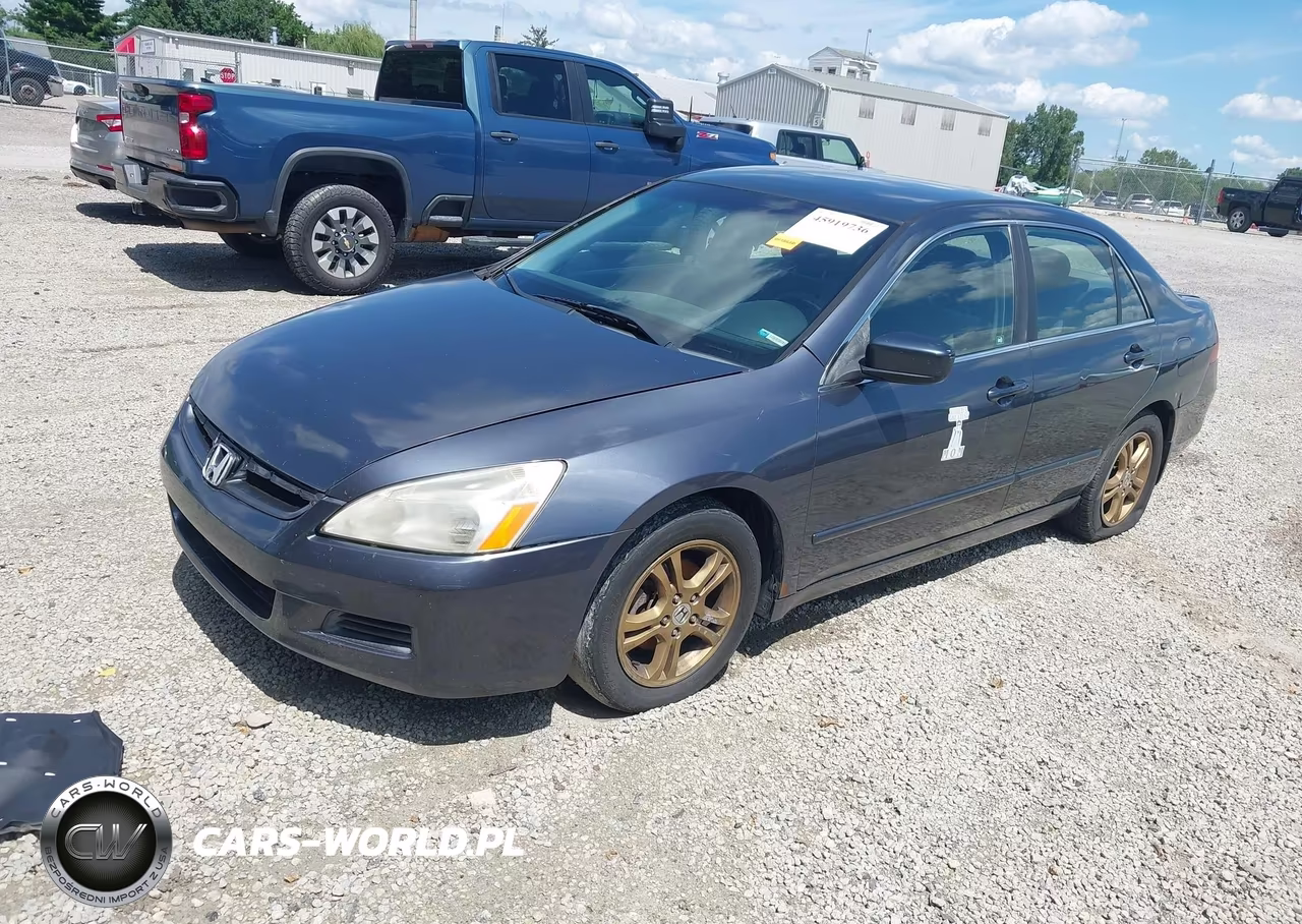 2007 Honda Accord 2.4 Se VIN:JHMCM56347C007881 - 2