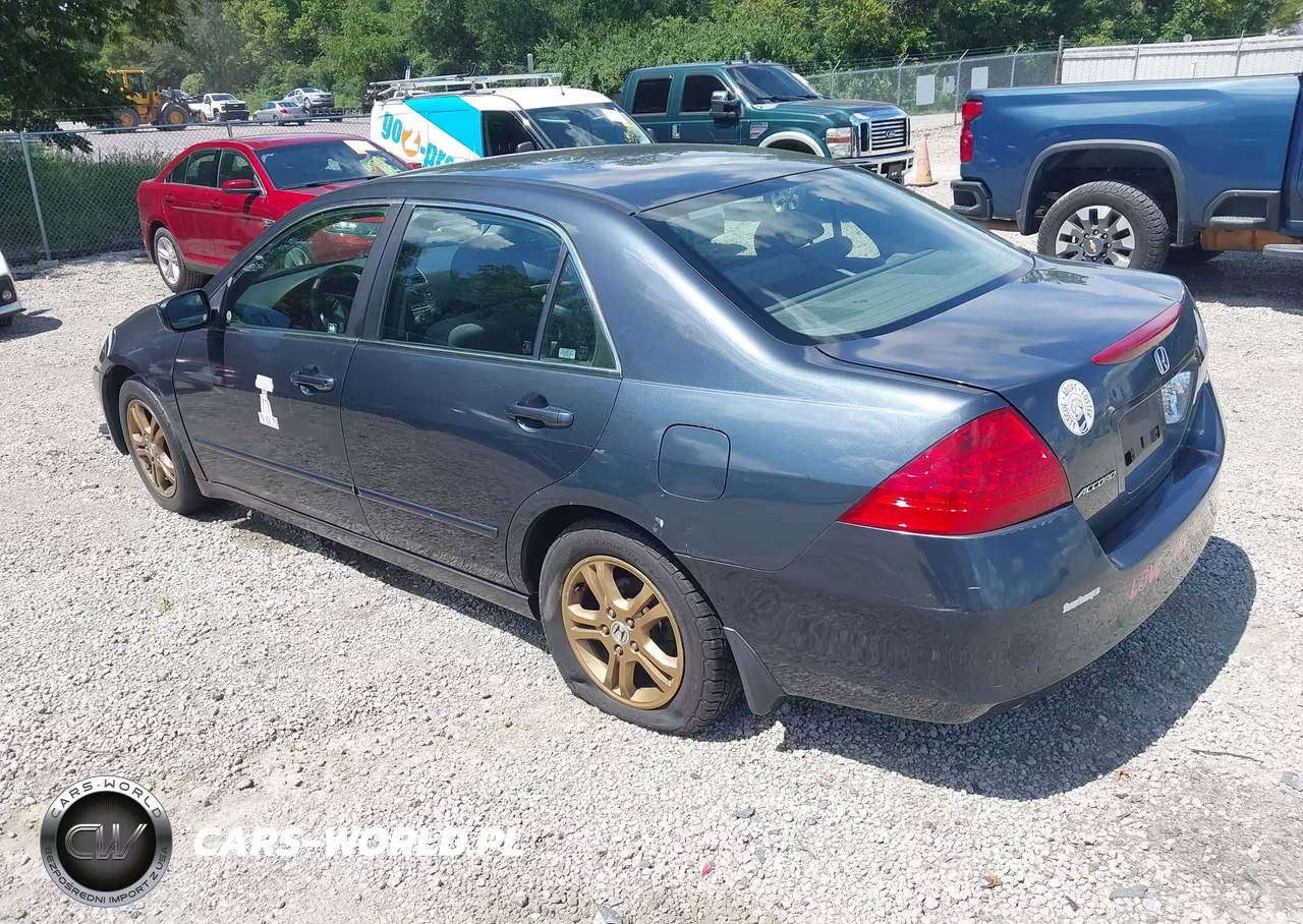 2007 Honda Accord 2.4 Se VIN:JHMCM56347C007881 - 3