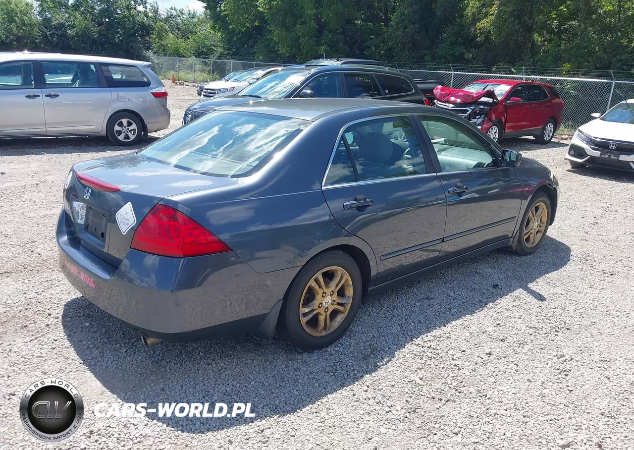 2007 Honda Accord 2.4 Se VIN:JHMCM56347C007881 - 4