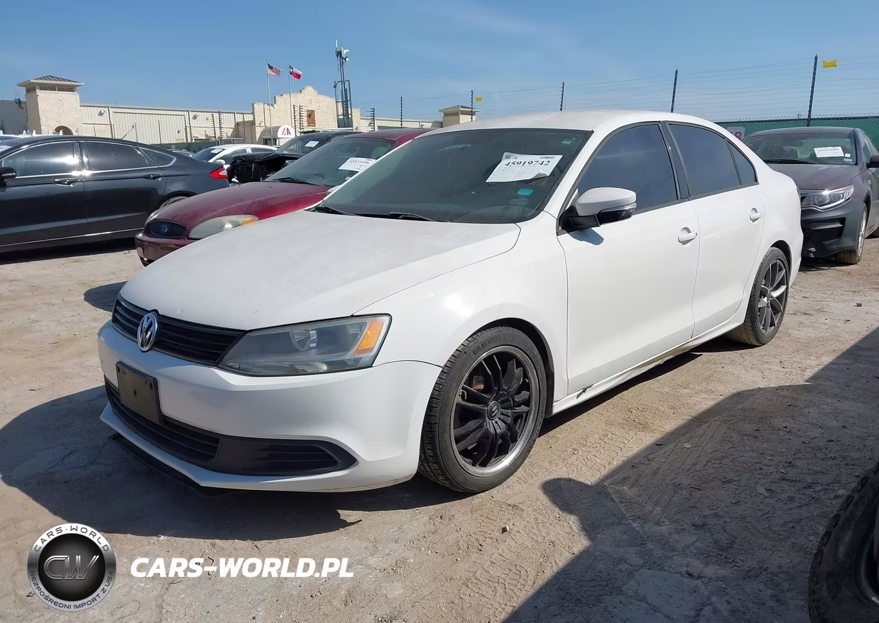 2011 Volkswagen Jetta 2.5L Se VIN:3VWDX7AJ1BM348920 - 2
