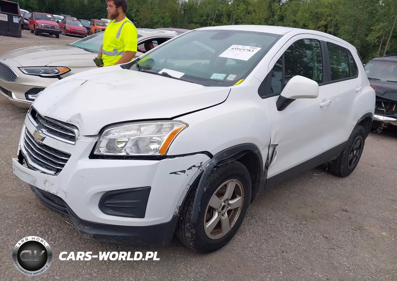 2016 Chevrolet Trax Ls VIN:3GNCJNSB8GL267073 - 2