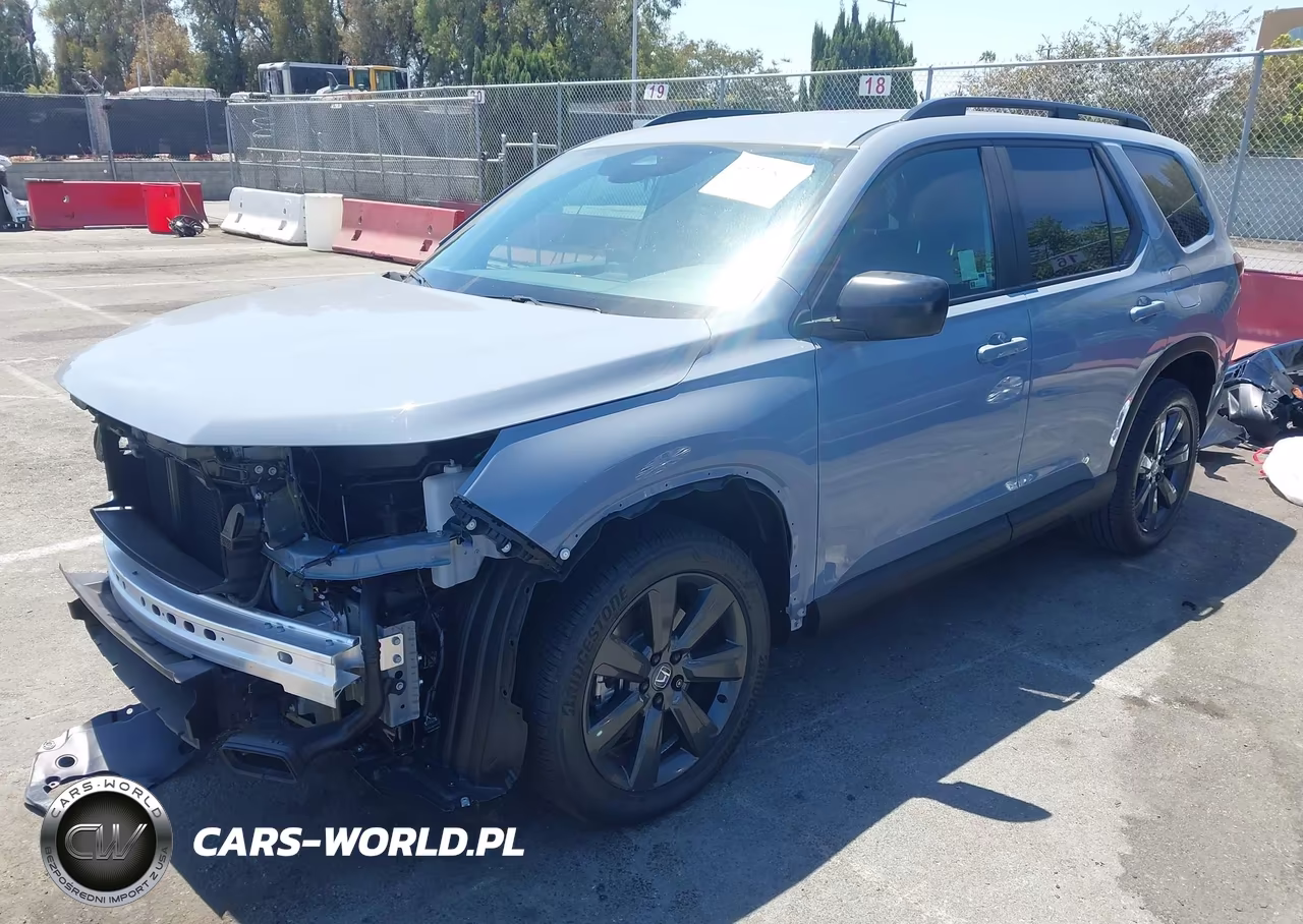 2026 Honda Pilot Sport VIN:5FNYG2H33TB002503 - 2
