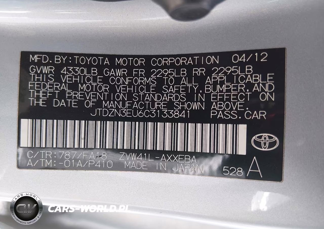 2012 Toyota Prius V Three VIN:JTDZN3EU6C3133841 - 9