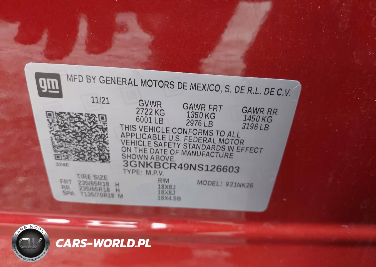 2022 Chevrolet Blazer Fwd 2Lt VIN:3GNKBCR49NS126603 - 9