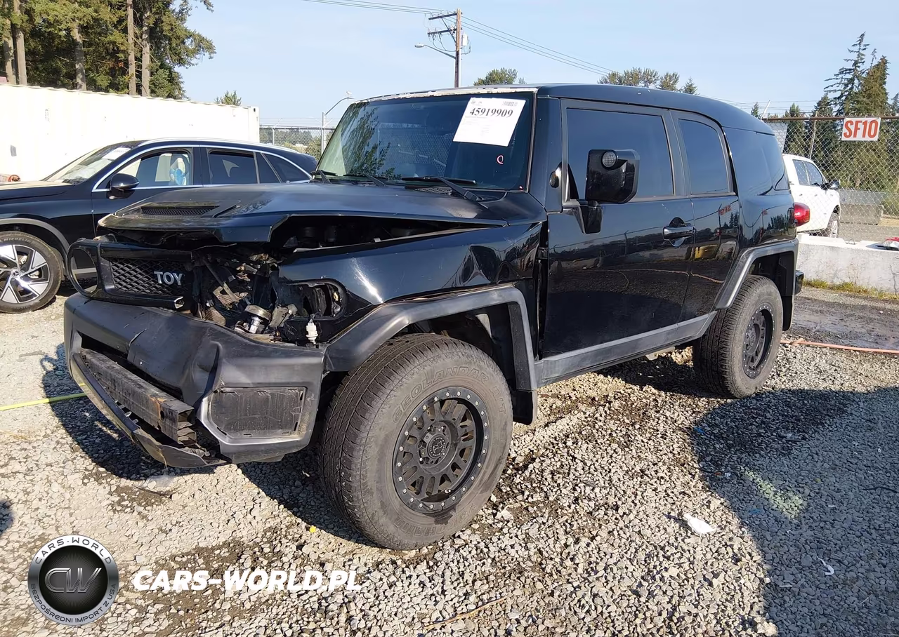 2012 Toyota Fj Cruiser VIN:JTEBU4BF1CK122540 - 2