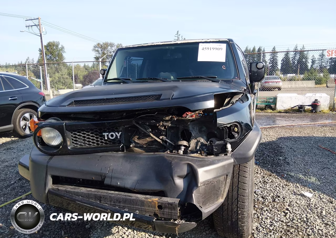 2012 Toyota Fj Cruiser VIN:JTEBU4BF1CK122540 - 6