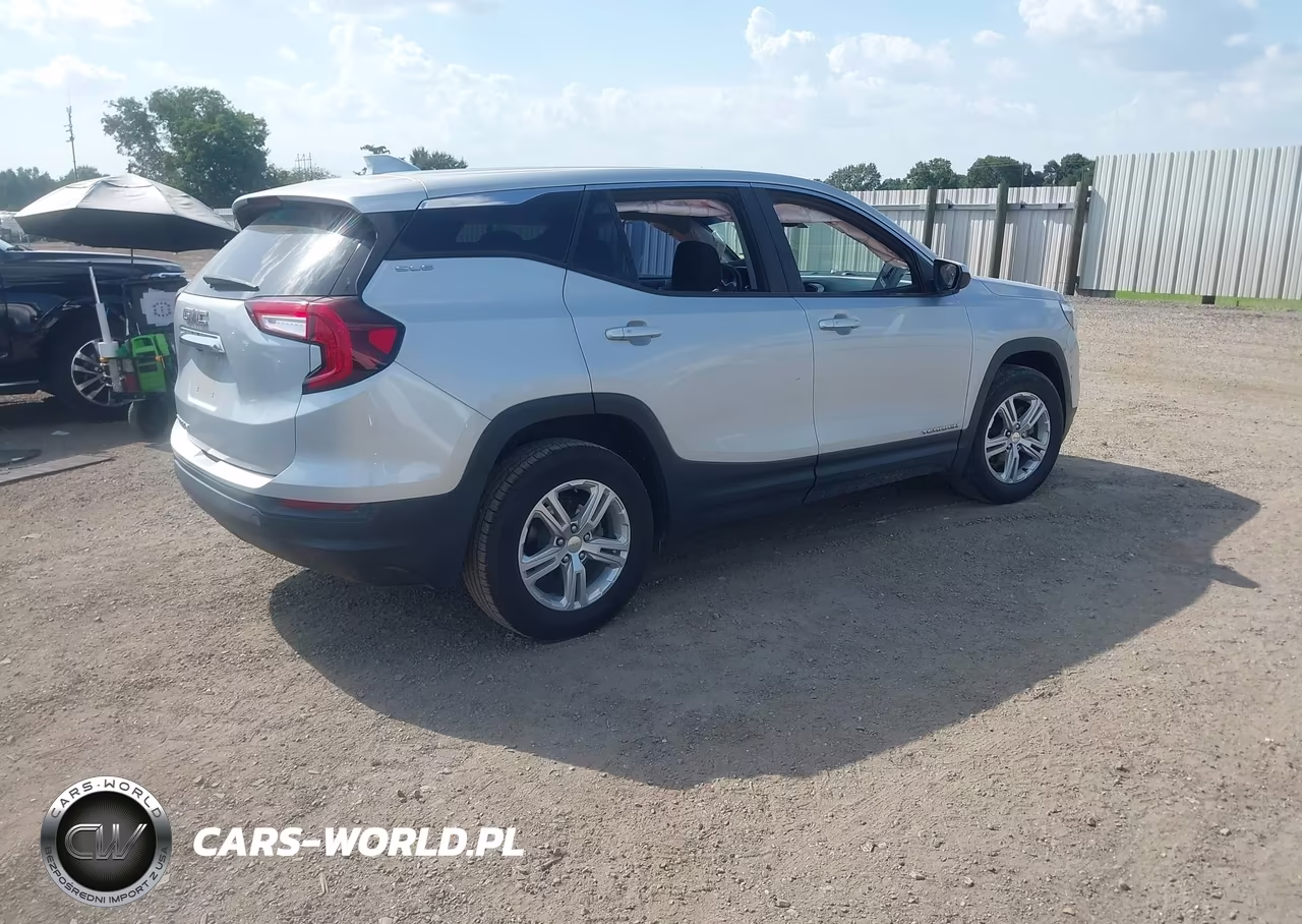 2022 GMC Terrain Fwd Sle VIN:3GKALMEV1NL133730 - 4