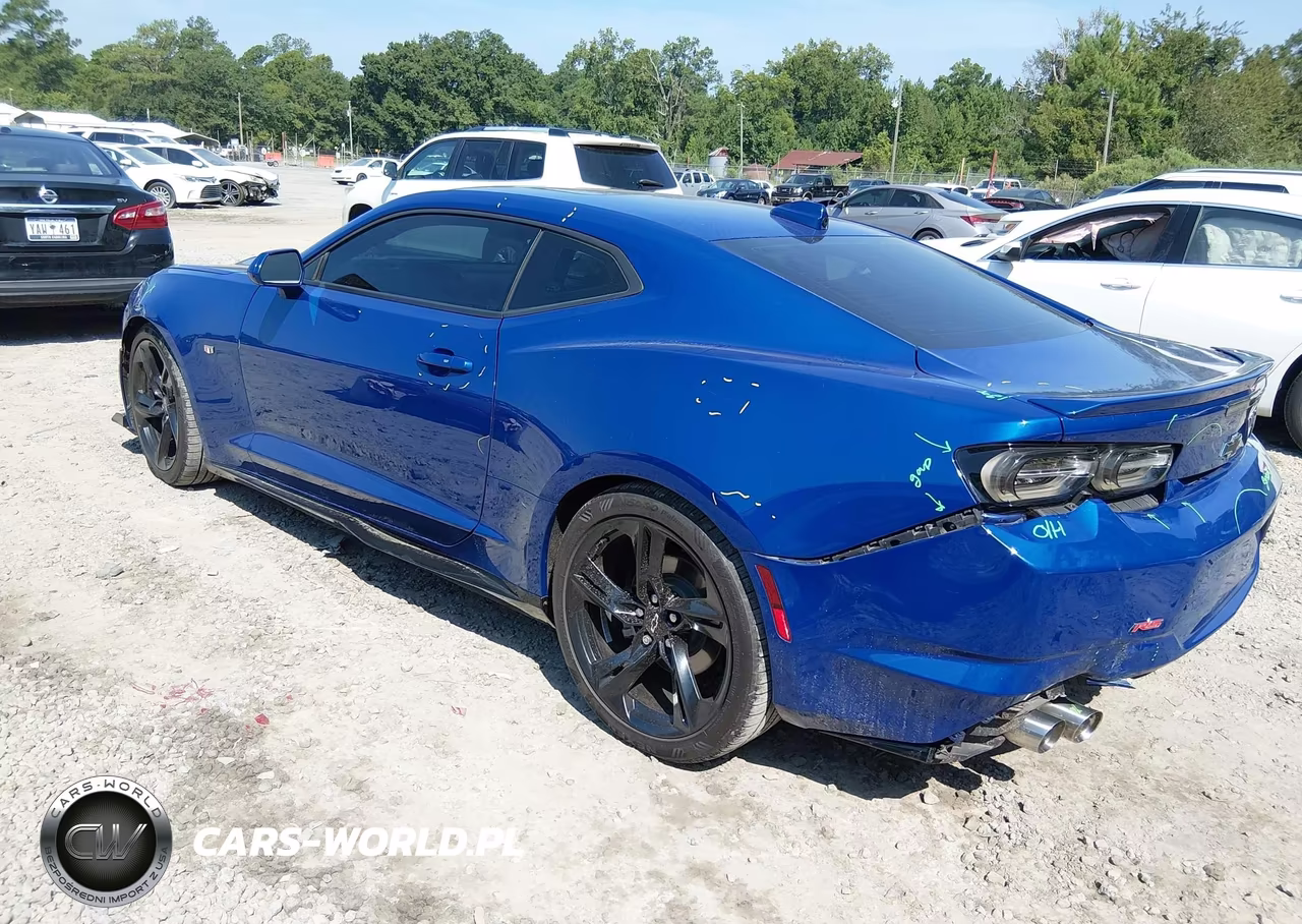 2021 Chevrolet Camaro Rwd 3Lt VIN:1G1FD1RS4M0110606 - 3
