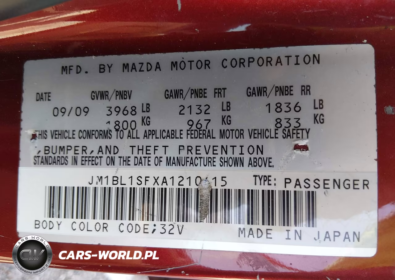 2010 Mazda Mazda3 I Touring VIN:JM1BL1SFXA1210415 - 9