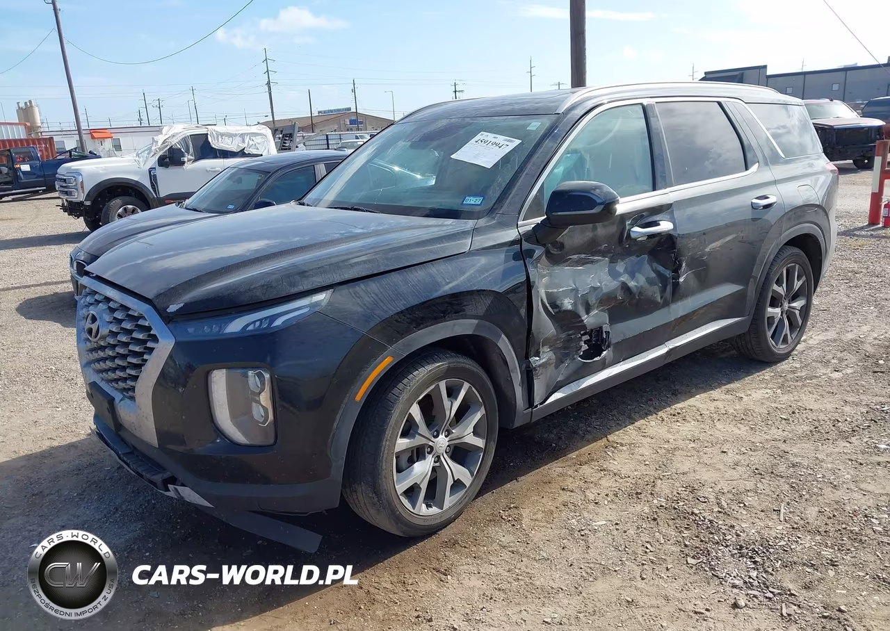 2022 Hyundai Palisade Sel VIN:KM8R44HE4NU364887 - 2