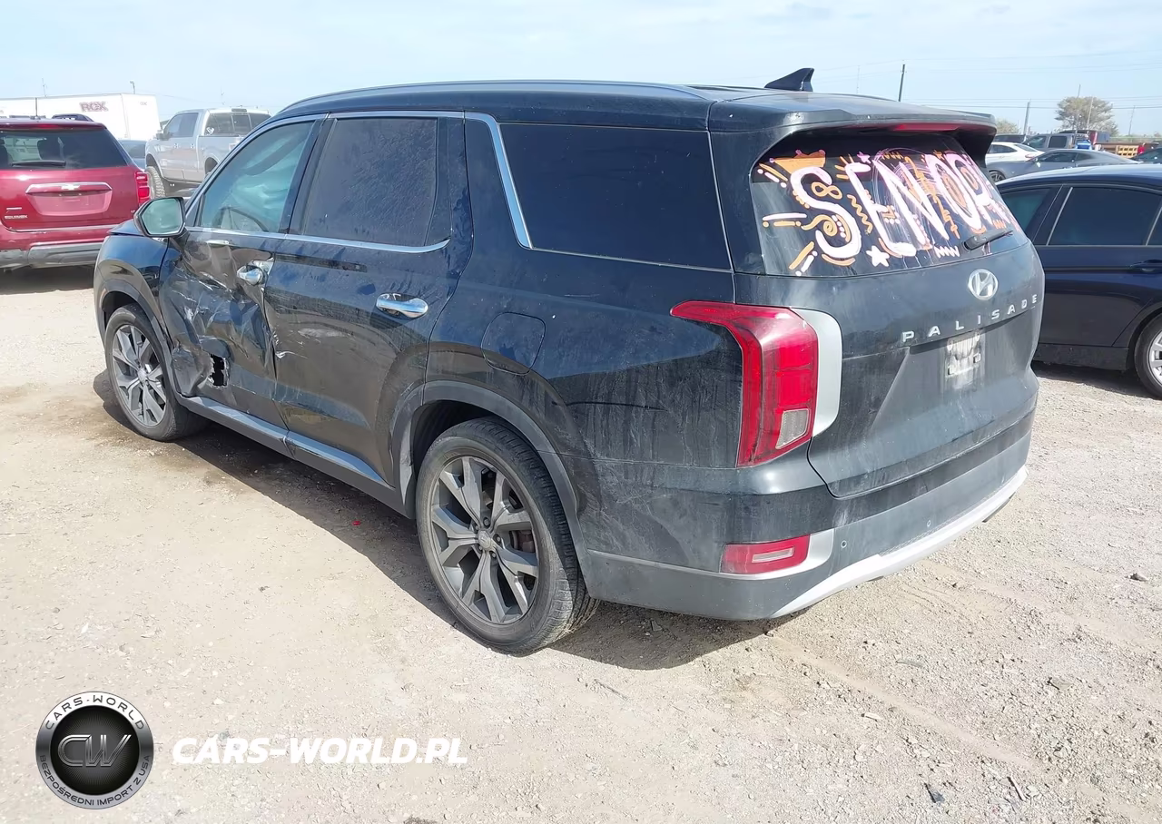 2022 Hyundai Palisade Sel VIN:KM8R44HE4NU364887 - 3