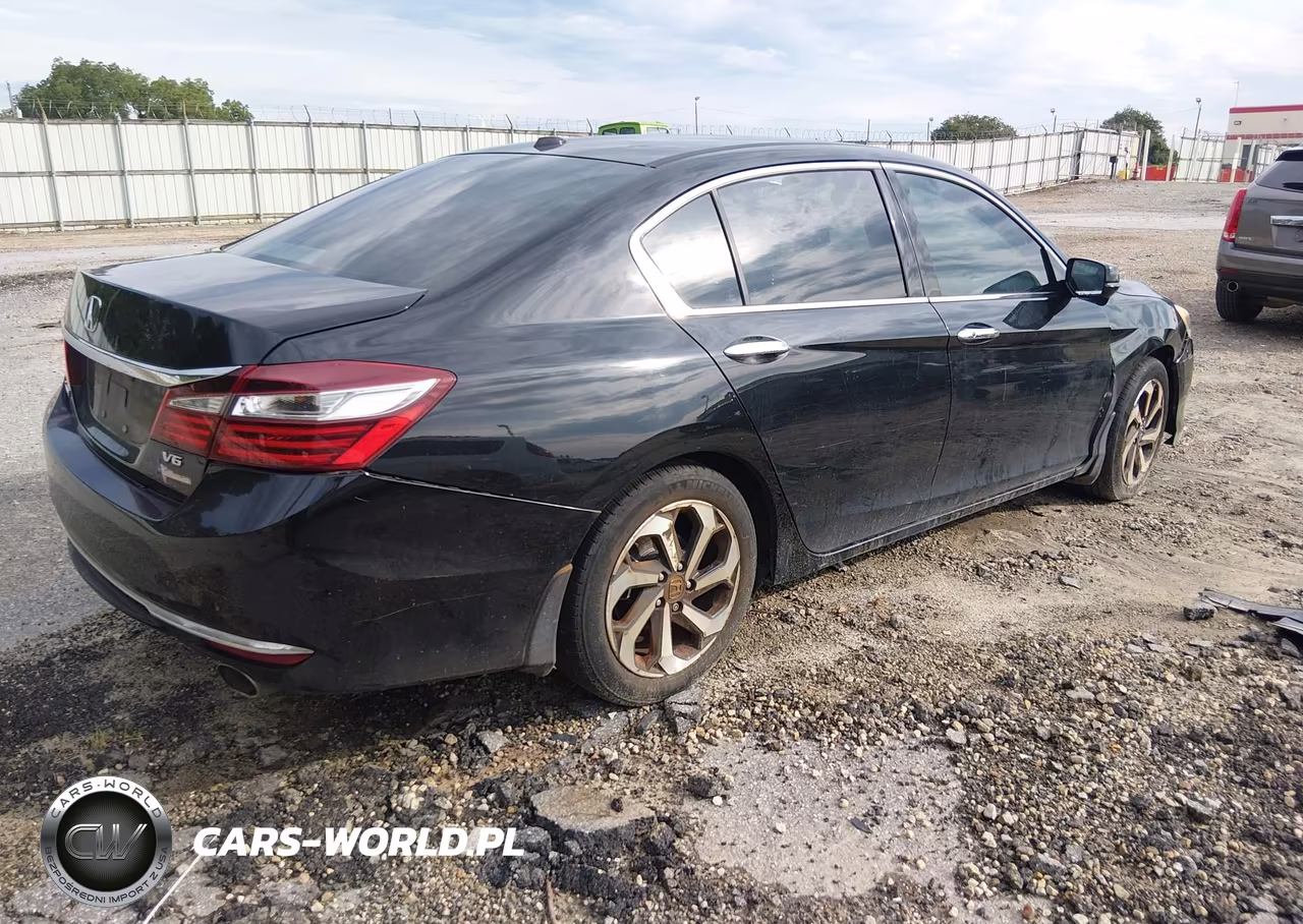 2016 Honda Accord Ex-L V-6 VIN:1HGCR3F0XGA004896 - 4