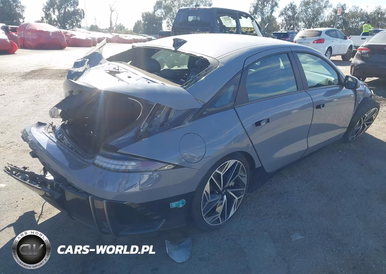 2025 Hyundai Ioniq 6 Sel VIN:KMHM34AA5SA082601 - 4